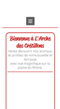 Mobile Screenshot of cretillons.ch
